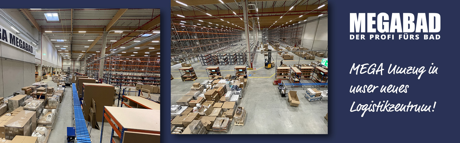 MEGA Umzug in unser neues Logistikzentrum